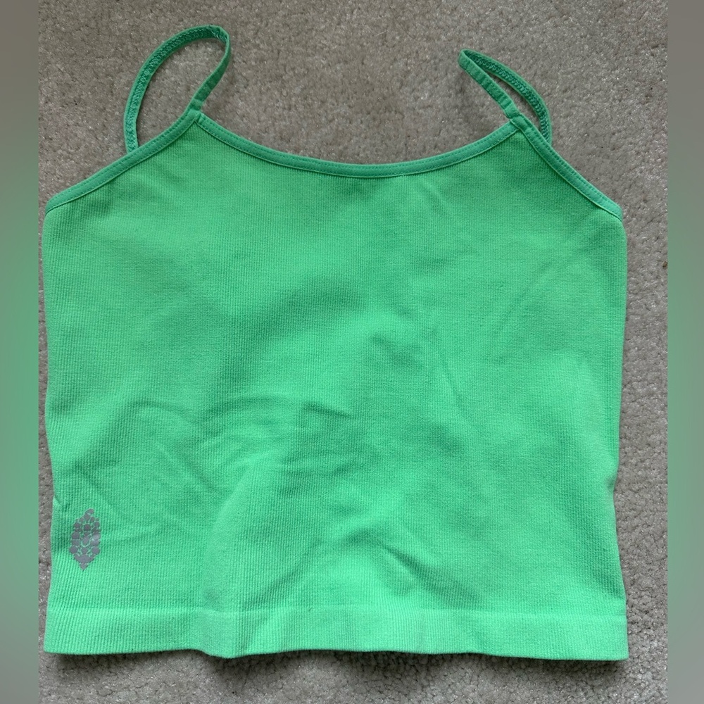 Free People Movement Green top